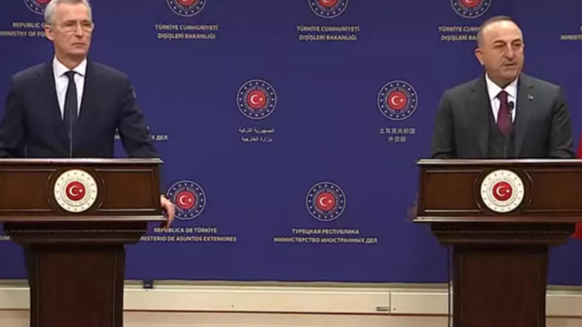 Çavuşoğlu ve Stoltenberg'den ortak açıklama