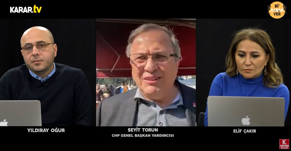 CHP Genel Başkan Yardımcısı Seyit Torun: AFAD çadırlarımıza el koyuyor