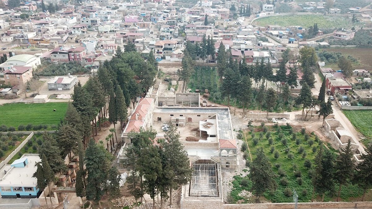 Reyhanlı’daki tarihi konak büyük hasar aldı: Deprem Faşo Ağa'nın  konağını da vurdu