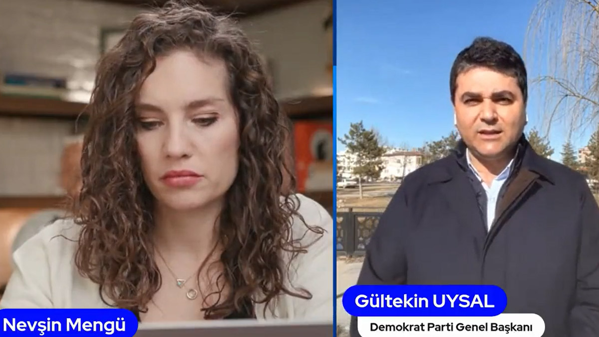 DP lideri Gültekin Uysal ilk kez istediği adayı açıkladı