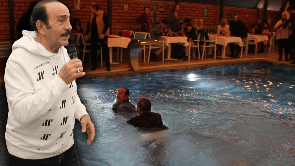 Mustafa Keser'in zor anları: Moral gecesinde sırılsıklam oldu