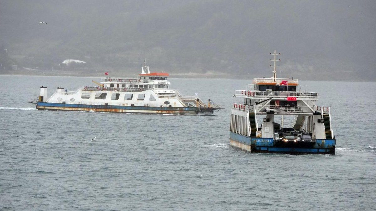 Gökçeada ve Bozcaada'da bazı seferler iptal