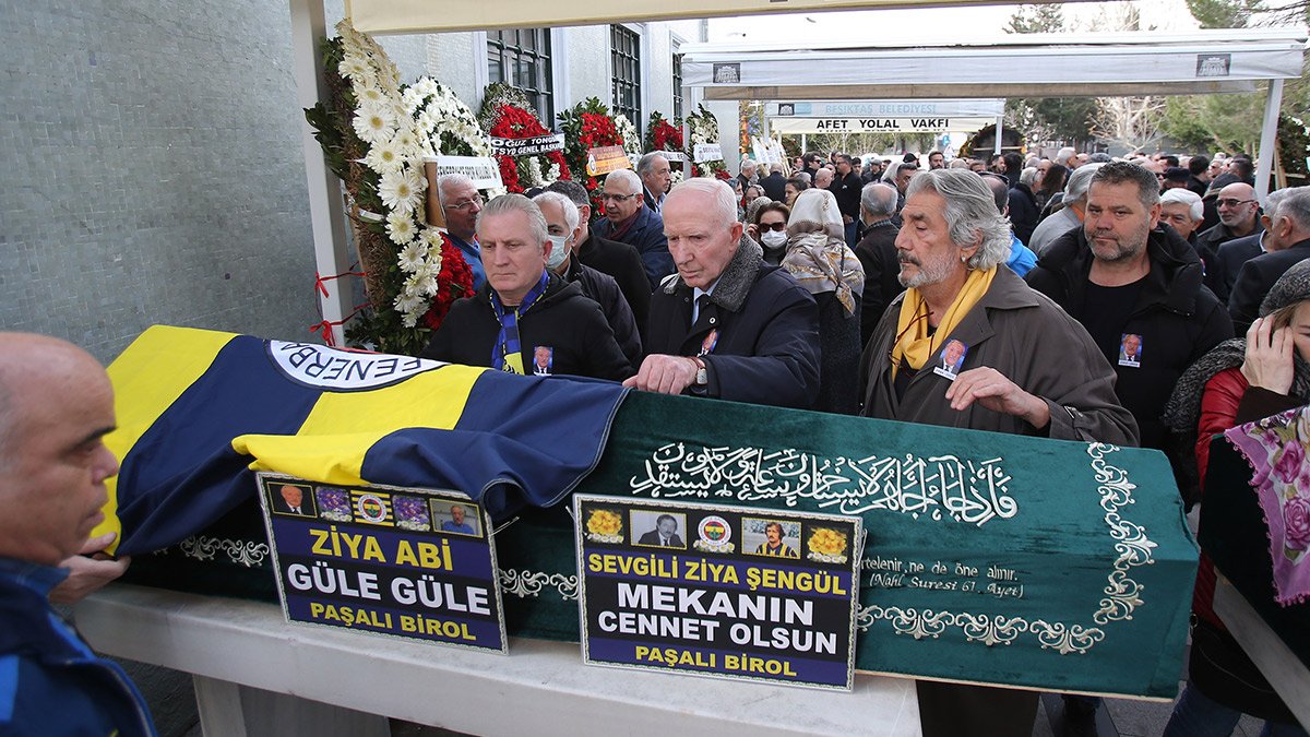 Ziya Şengül son yolculuğuna uğurlandı