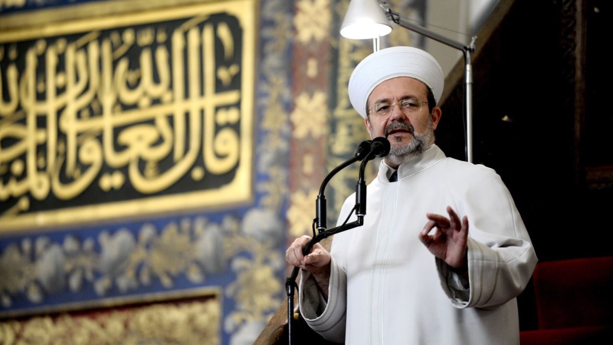 Eski Diyanet İşleri Başkanı Mehmet Görmez: Her afeti ilahi ceza  görmek sığ ve yanlıştır