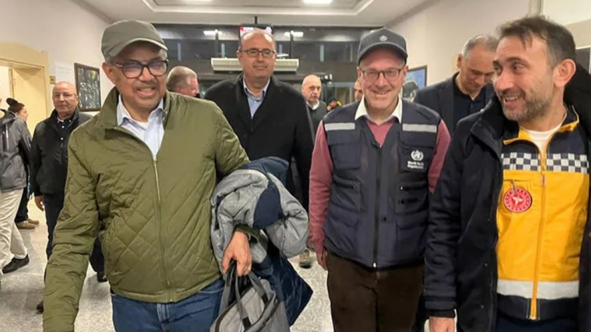 DSÖ Genel Direktörü Dr. Tedros Gaziantep'te