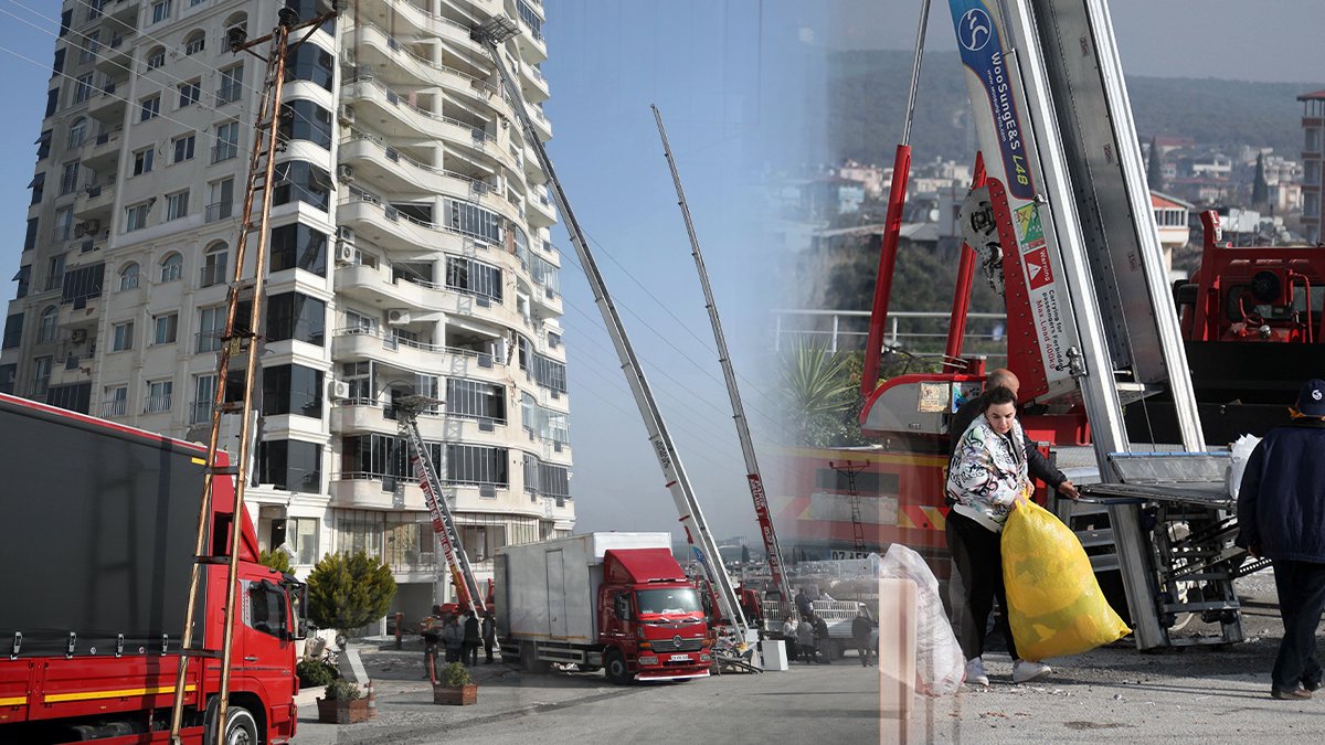 'Bir evi taşırken 15 kişi birden geliyor': Hataylılar eşyalarını kurtarıyorlar ama...