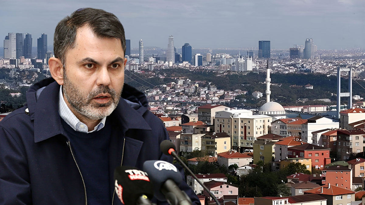 19.3 milyonluk İstanbul'a 1.5 milyonluk yeni yerleşim alanı yapılıyor! Bakan Kurum'un İstanbul planı tartışma konusu oldu