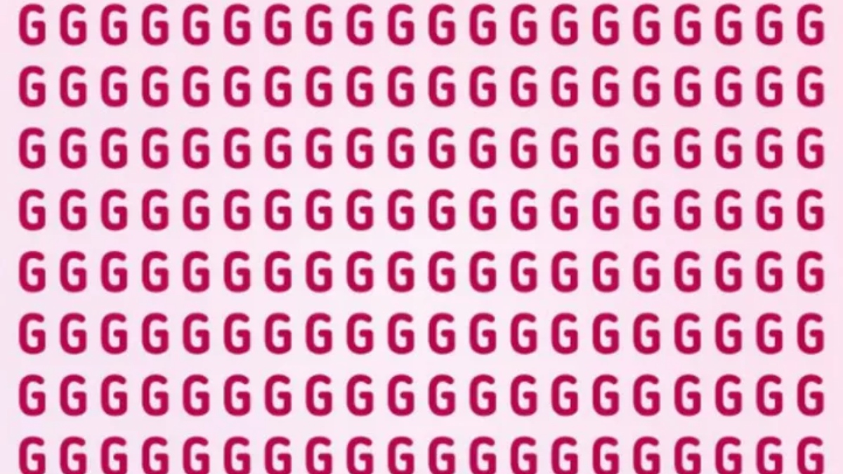 Resimdeki farklı harfi bulanlar rekor kırıyor! Sadece IQ'su 140'ın üstünde olanlar 7 saniyede bulabiliyor!