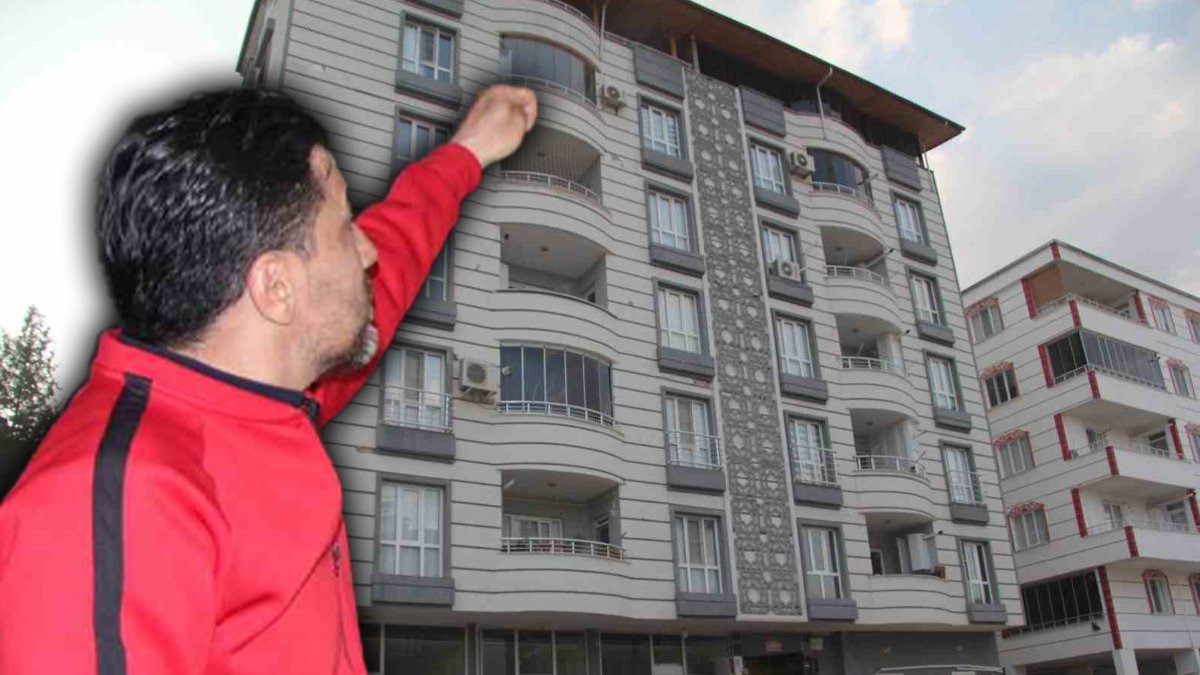 Depreme dayanıksız cezası kesilen binanın camları bile kırılmadı