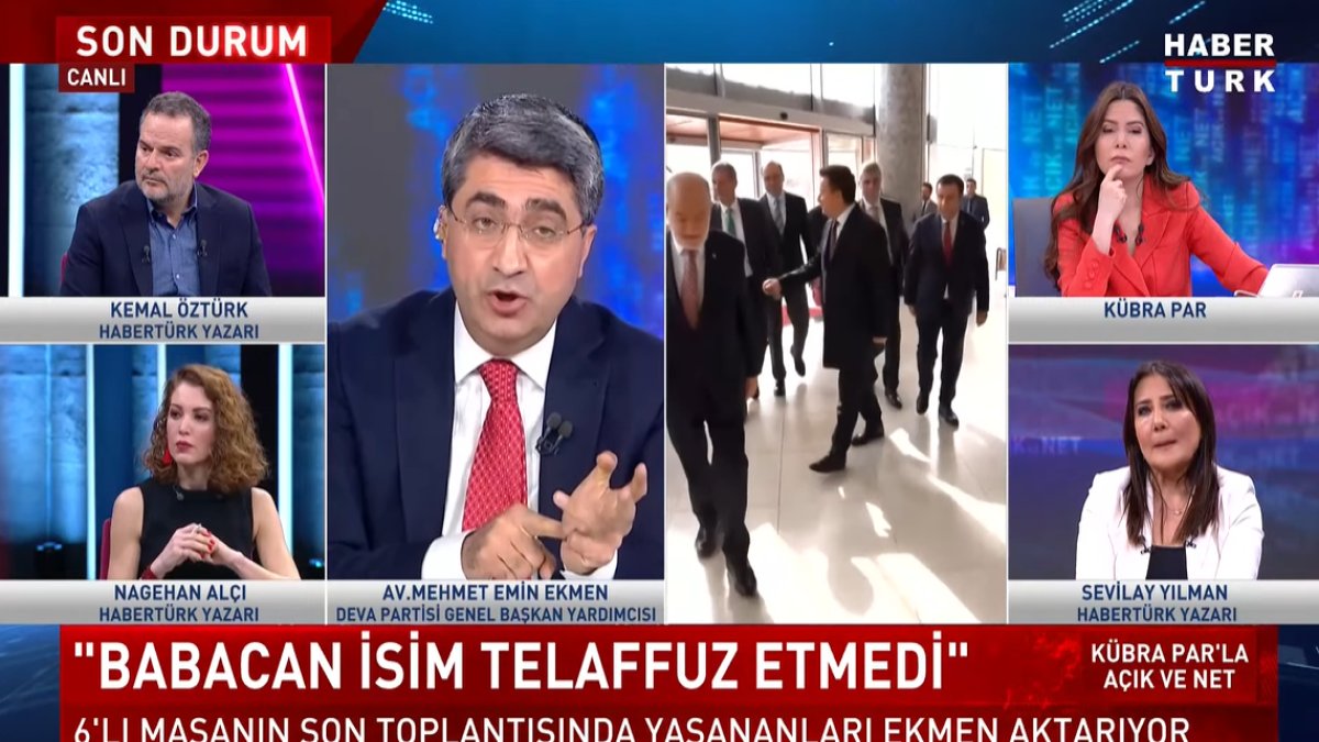 DEVA Partili Ekmen: Akşener masaya geri dönerse adayı tekrar değerlendiririz