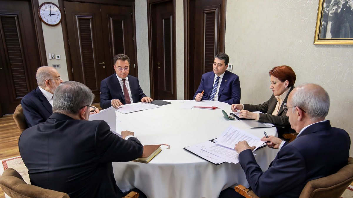 Altılı masanın internet sitesi Millet İttifakı'na dönüştürüldü