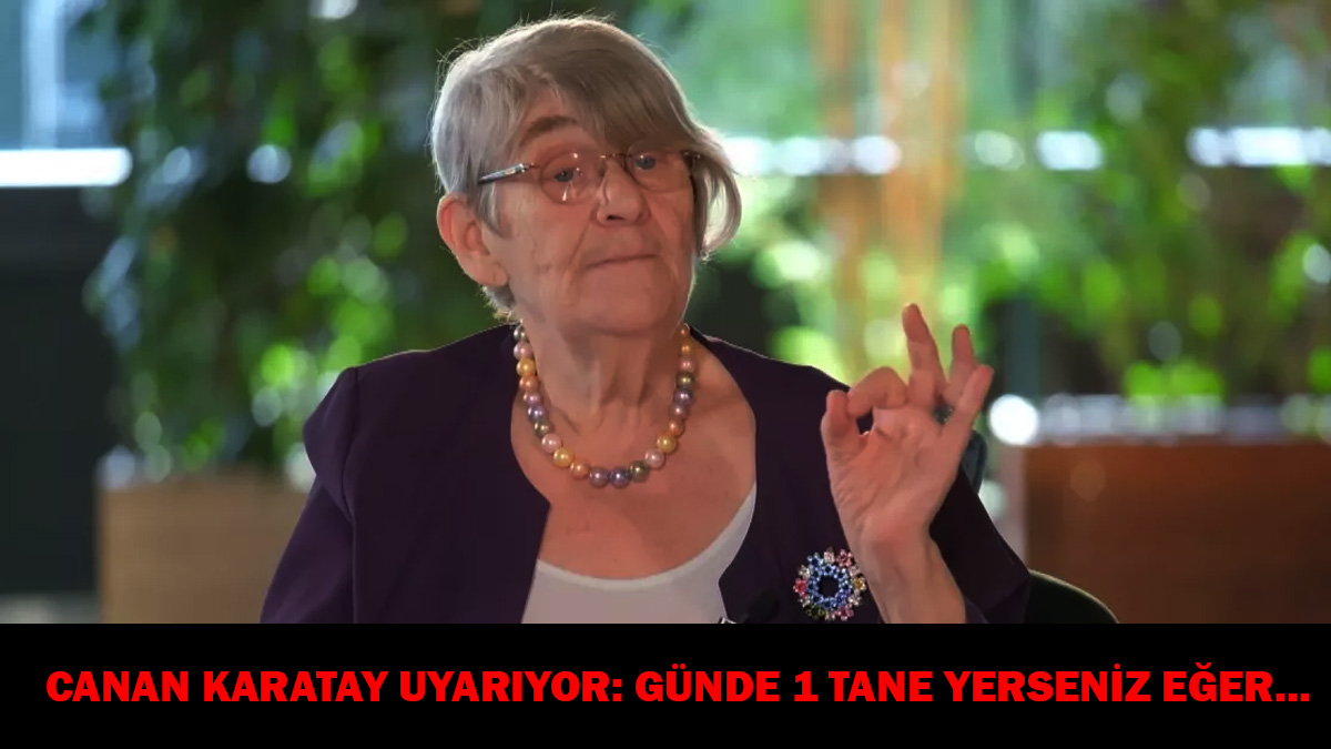 Canan Karatay gizli reçetesini açıkladı! Bir tane yemek bağışıklığı fullüyor!