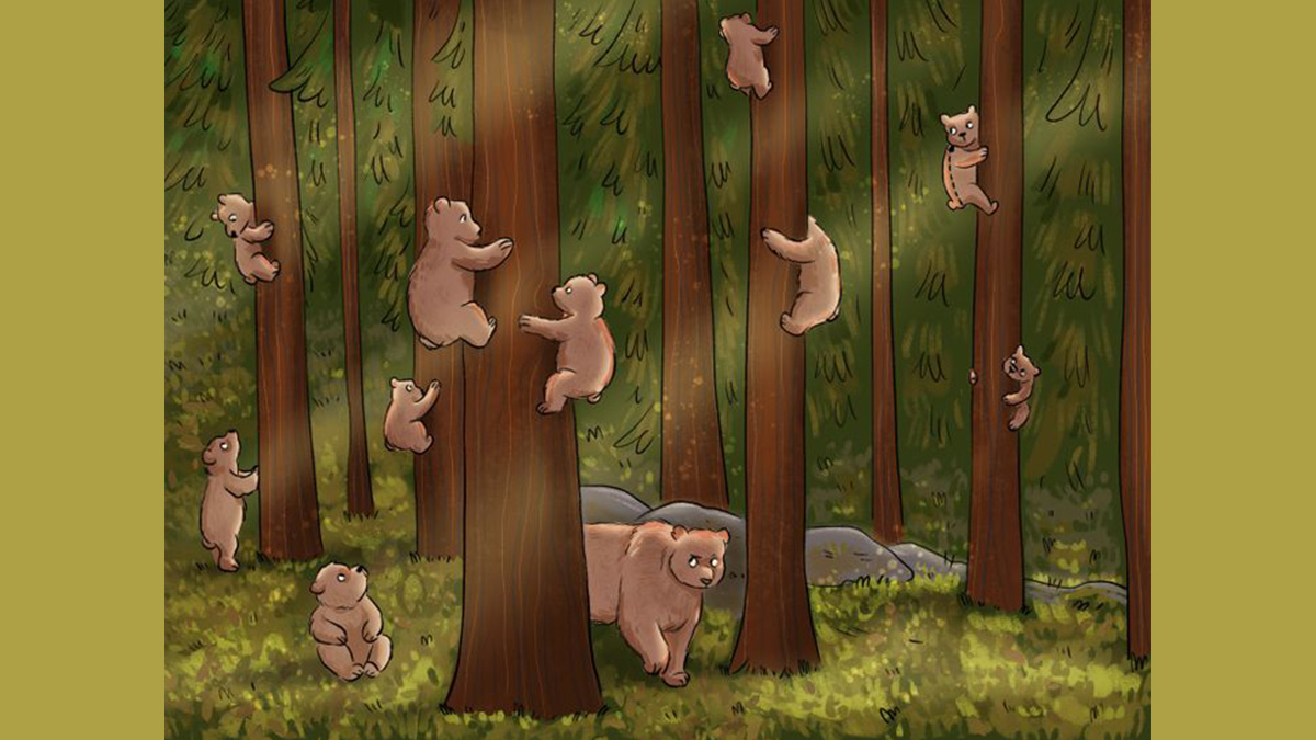 Ayıların arasındaki gizli insanı bulabilir misin? İşte IQ'nuzun 140 üzeri olduğunu kanıtlayacak zeka bulmacası