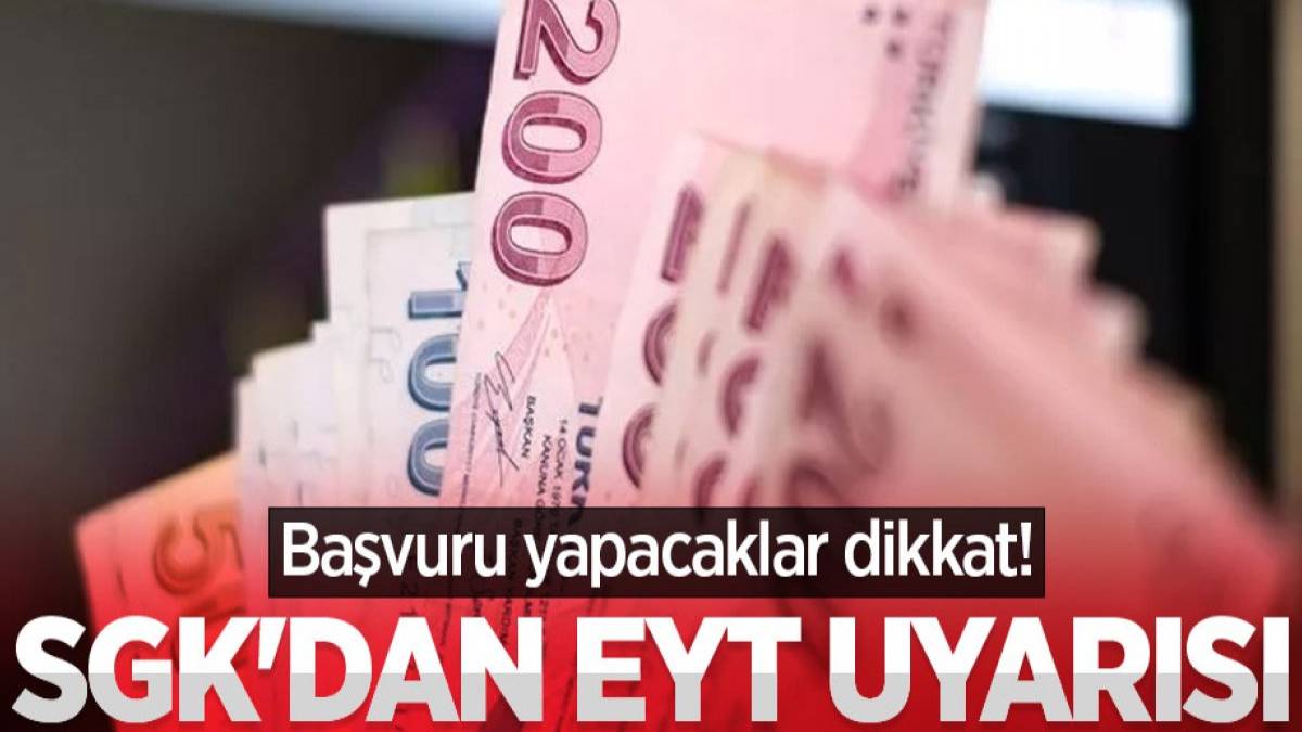 EYT başvurusunu böyle yapanlar yandı! Kabul edilmeyecek, hakları yanacak!
