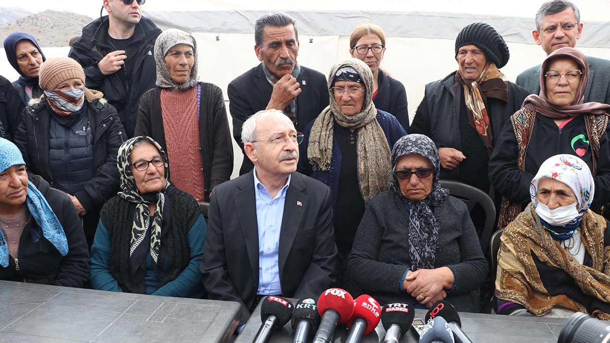 Kılıçdaroğlu: Bizimle tartışacağınıza çadır ve konteyner sorununu süratle çözün