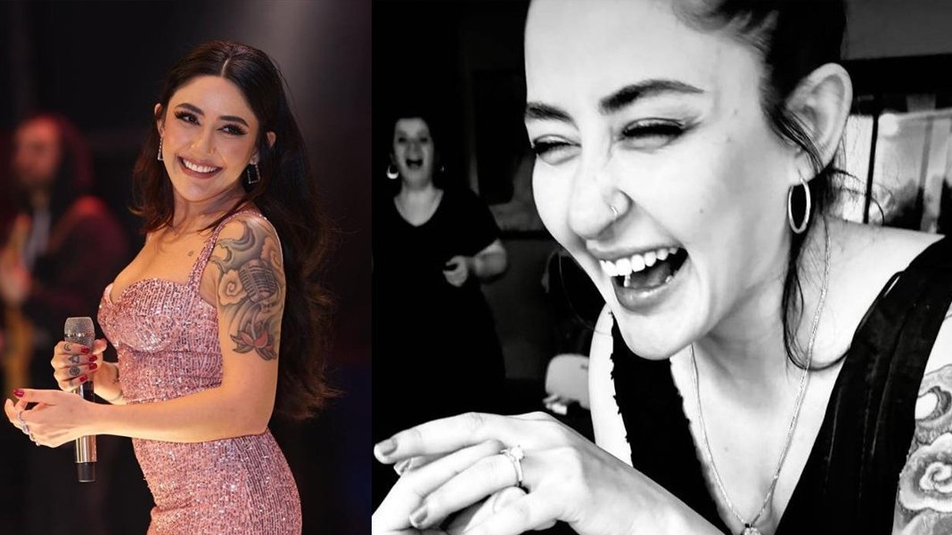 Melek Mosso evleniyor! Sevgilisinden teklif aldığı anları böyle paylaştı...