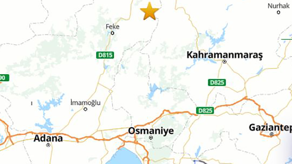 Adana 4.4'lük depremle sallandı | Son depremler