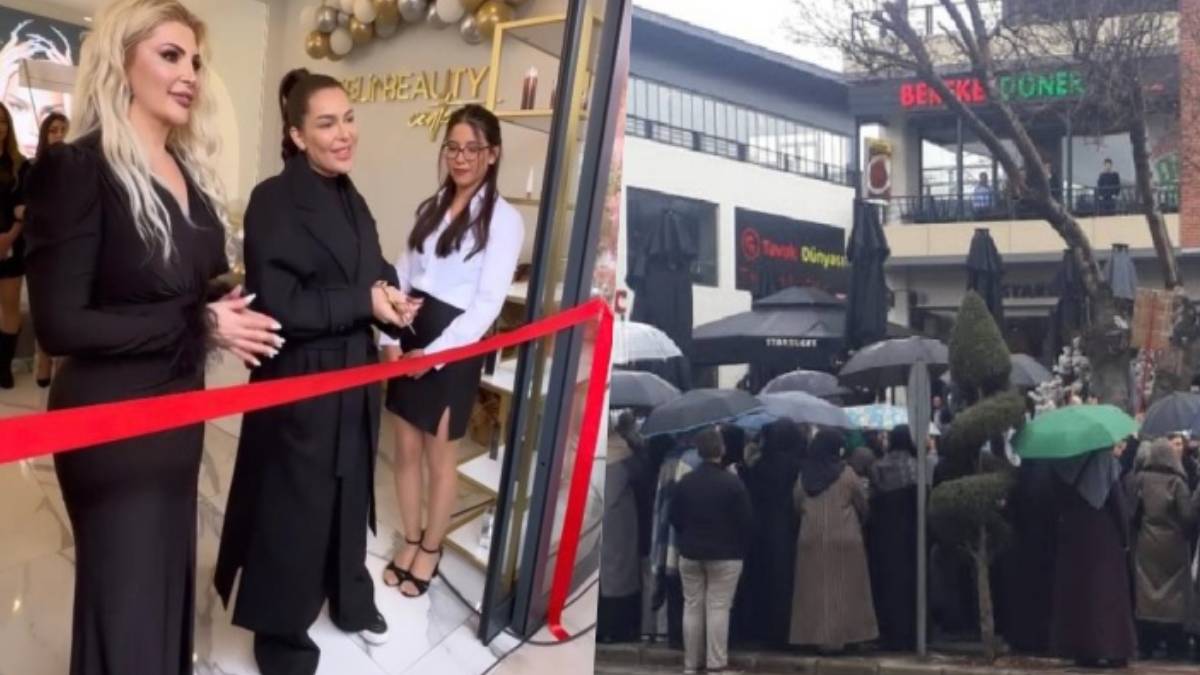 Konya'da açılışa giden Selin Ciğerci'ye büyük şok! Seni Konya'da...