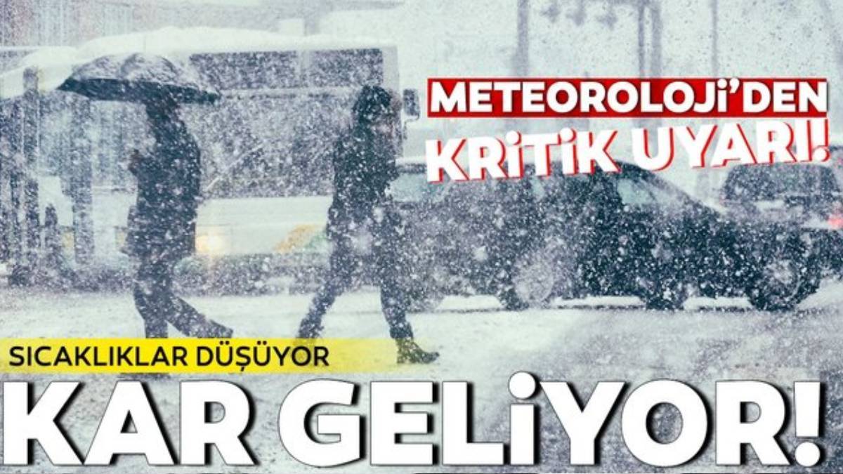 Her yer bembeyaz olacak! Meteoroloji’den kar yağışı uyarısı: Mart kazma kürek yaktıracak