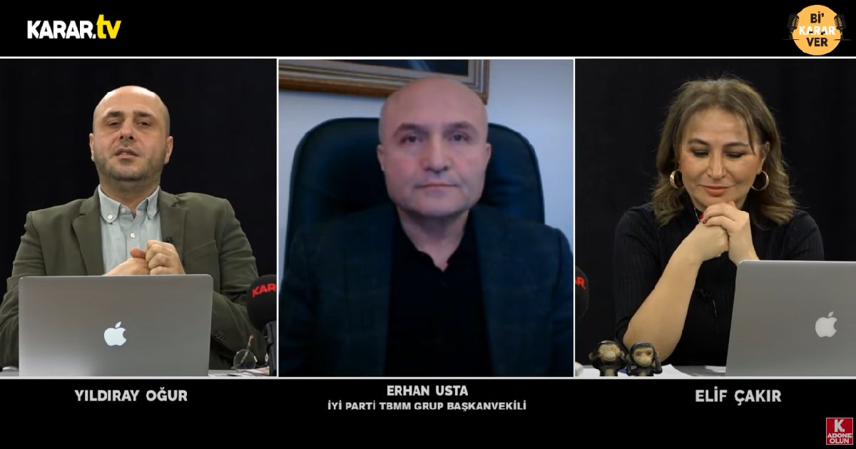 İYİ Partili Erhan Usta: HÜDA-PAR ile İttifak kuran Cumhur İttifakı'nın tabanında oy kaybı olacak
