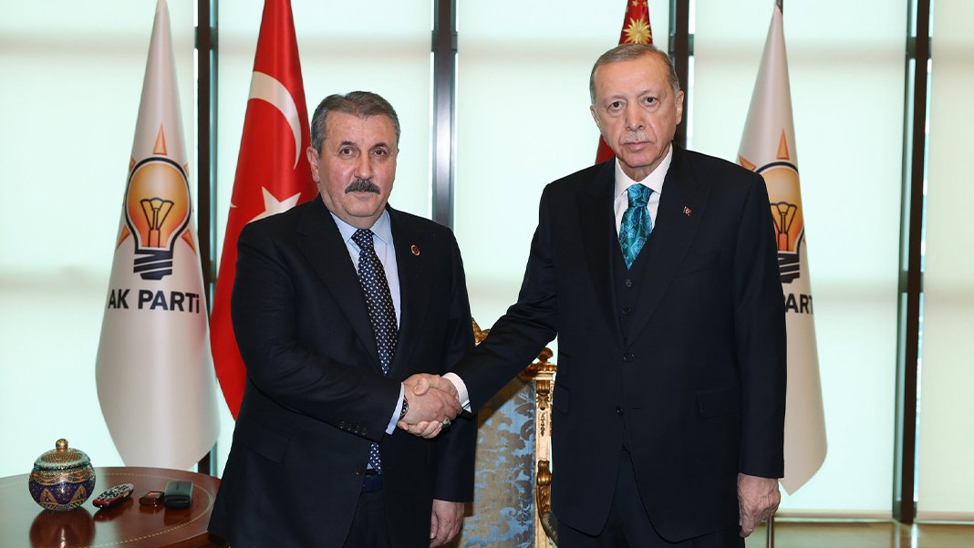 Erdoğan ve Destici görüşmesi sona erdi: Dördüncü kez görüştüler