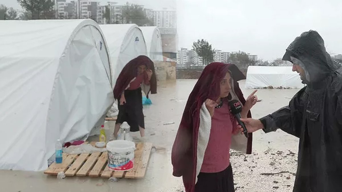 Çadırlar sular altında...'Gidecek hiçbir yer yok'