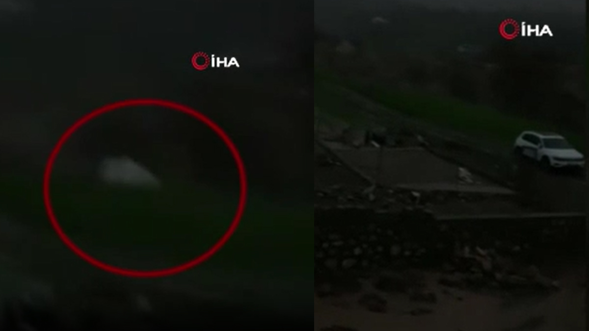 Sel suları konteyneri böyle yuttu: 2 kişi hayatını kaybetti, 2 kişi kayıp...