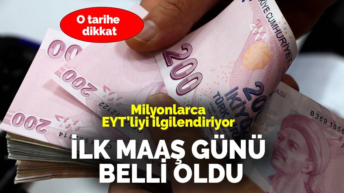 EYT'lilerin beklediği müjde geldi! Maaşlar o gün yatırılacak: TCKN son hanesine göre hemen bakın!