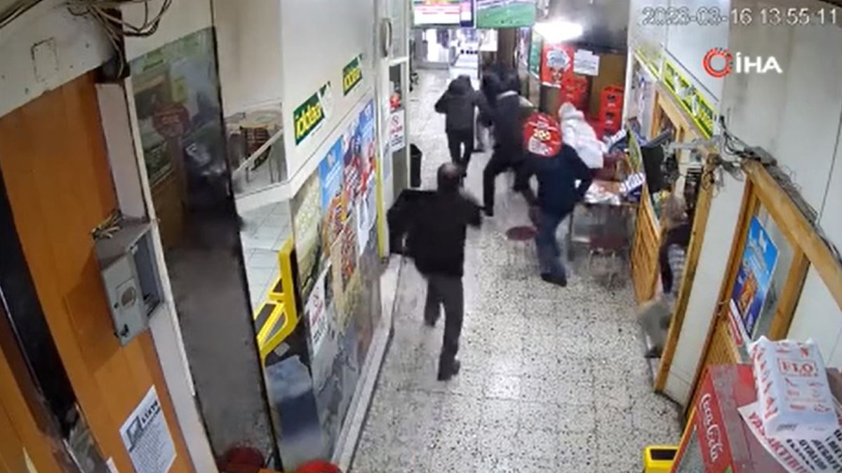 Bolu'daki deprem paniği kameralara yansıdı