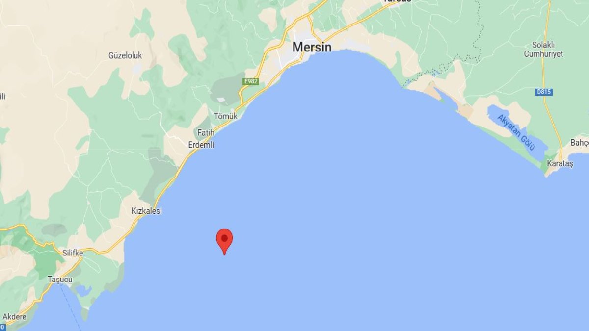 Mersin'de 4,6 büyüklüğünde deprem | Son depremler