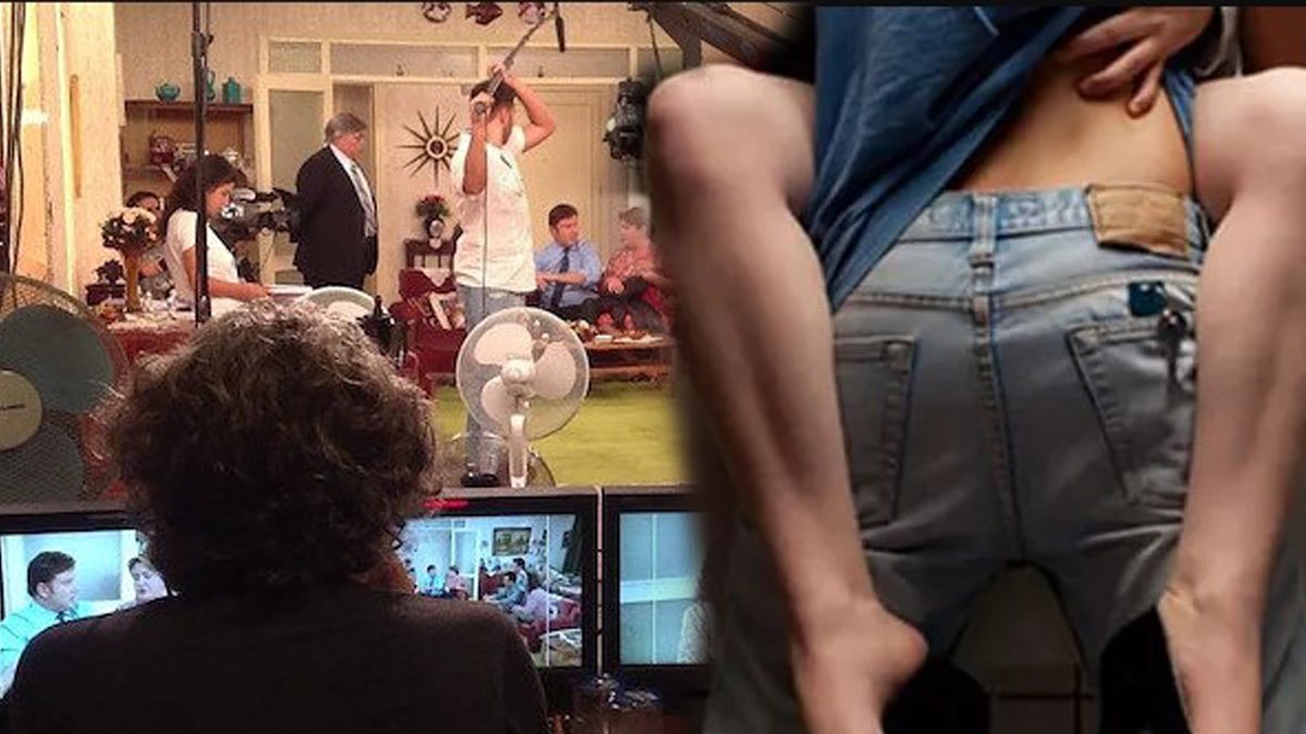 O dizinin başrolü yönetmeniyle uygunsuz basıldı! Hem de ikisi de evli