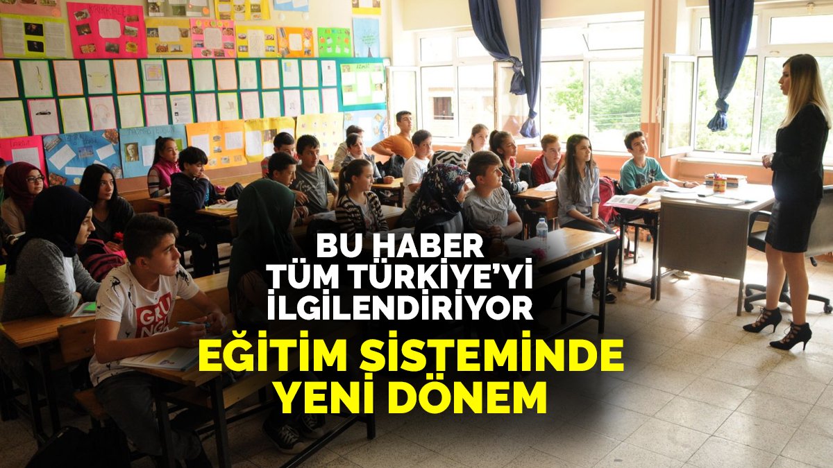 MEB'den milyonlarca öğrenciyi kapsayan flaş karar! Artık böyle uygulanacak: 9, 10, 11 ve 12. sınıf öğrencileri dikkat!