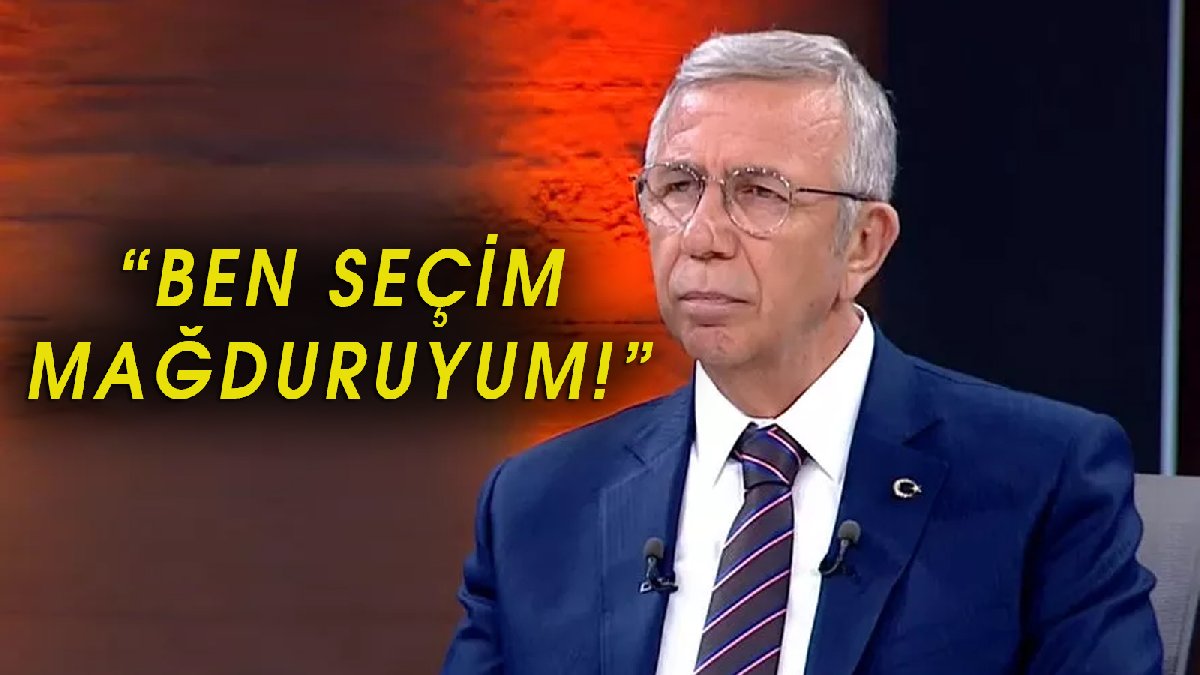 Bu yüzden aday olmamış! Mansur Yavaş Cumhurbaşkanlığı adaylığı hakkında konuştu...