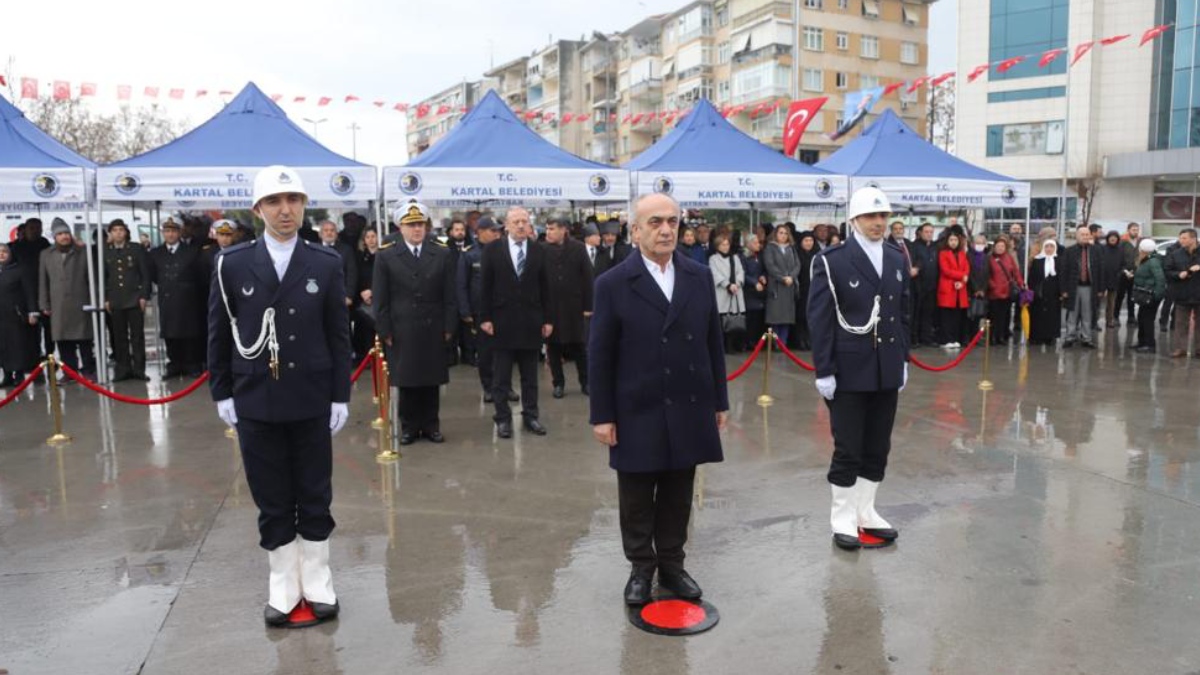 18 Mart Şehitler Günü kapsamında Kartal’da Anma Programları düzenlendi