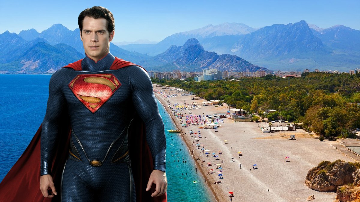 Süpermen Antalya'da! Guy Ritchie ve Henry Cavill'den ilk paylaşım geldi...