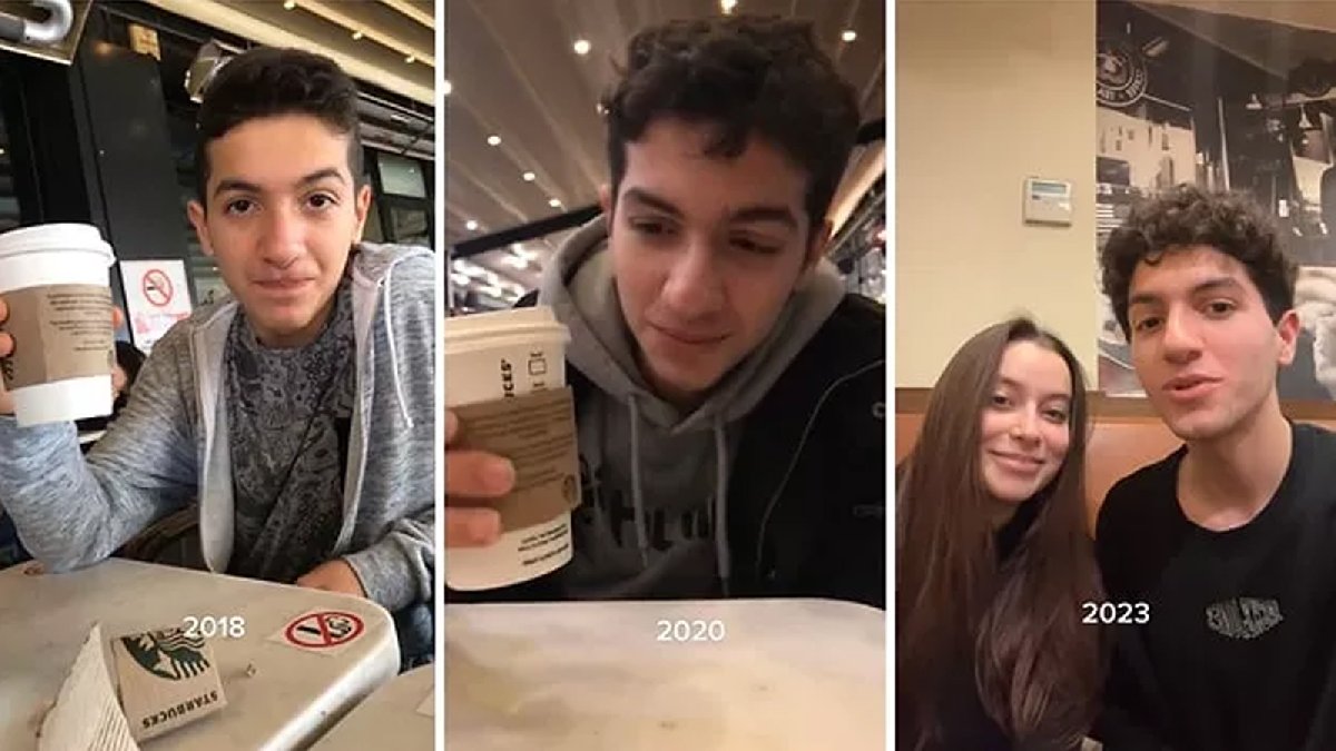Son videoyu çekemediler... 2018'den bu yana Starbucks kahve fiyatını paylaşan gençler viral oldu