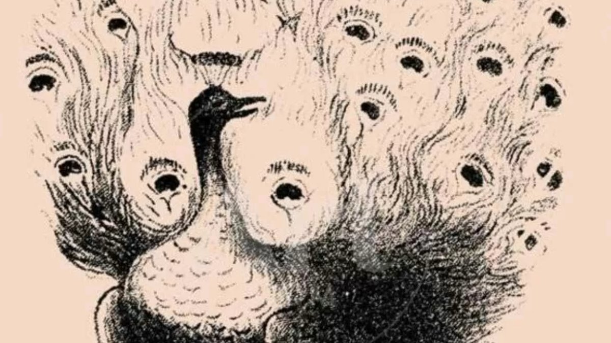 Bu asırlık optik illüzyonda gizli bir adam var! Sadece IQ'su 140'ın üstünde olanlar 11 saniyede bulabiliyor!