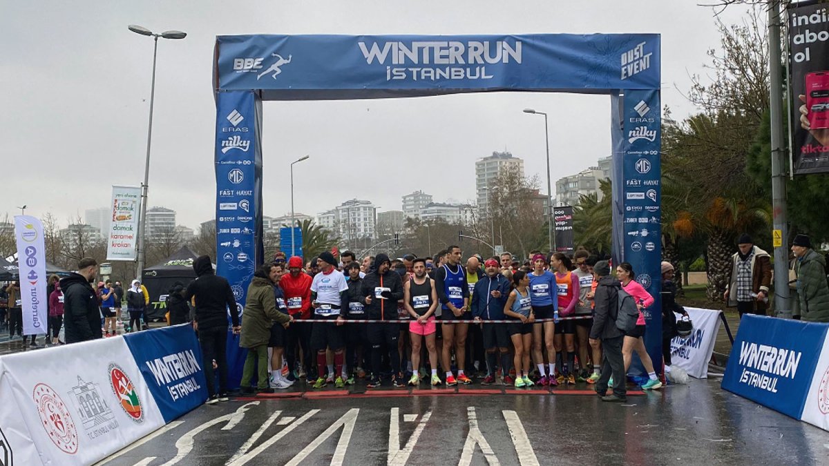 Winter Run İstanbul a rekor katılım