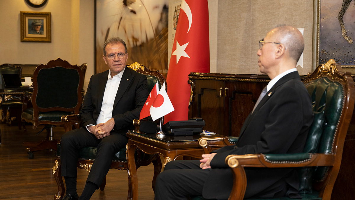 Başkan Seçer, Japonya Büyükelçisi Suzuki ve beraberindeki heyeti ağırladı
