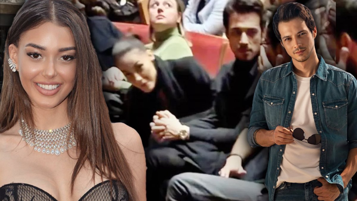 Dilan Çiçek Deniz ve Mert Yazıcıoğlu ilk kez el ele