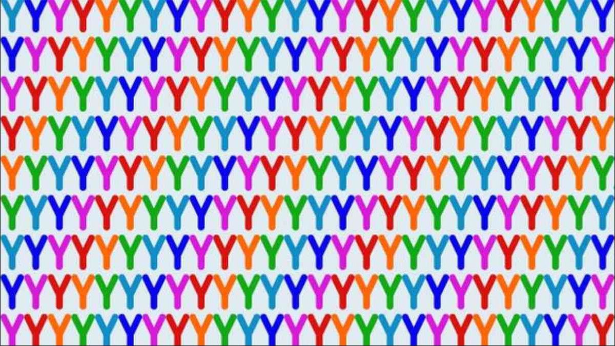 Bu zorlu zeka bulmacasında X harflini bulabilir misin? 16 saniyede bulursan 140 IQ'ya sahipsin demektir!