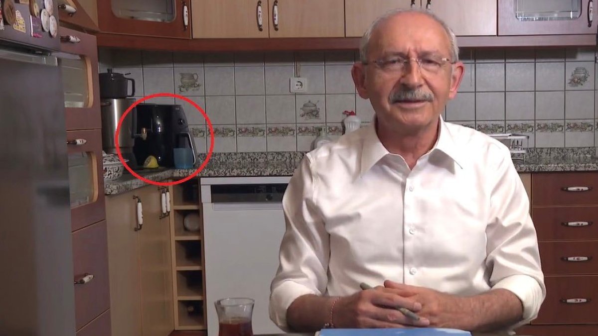Kılıçdaroğlu'nun mutfağındaki Airfryer sosyal medyanın gündeminde