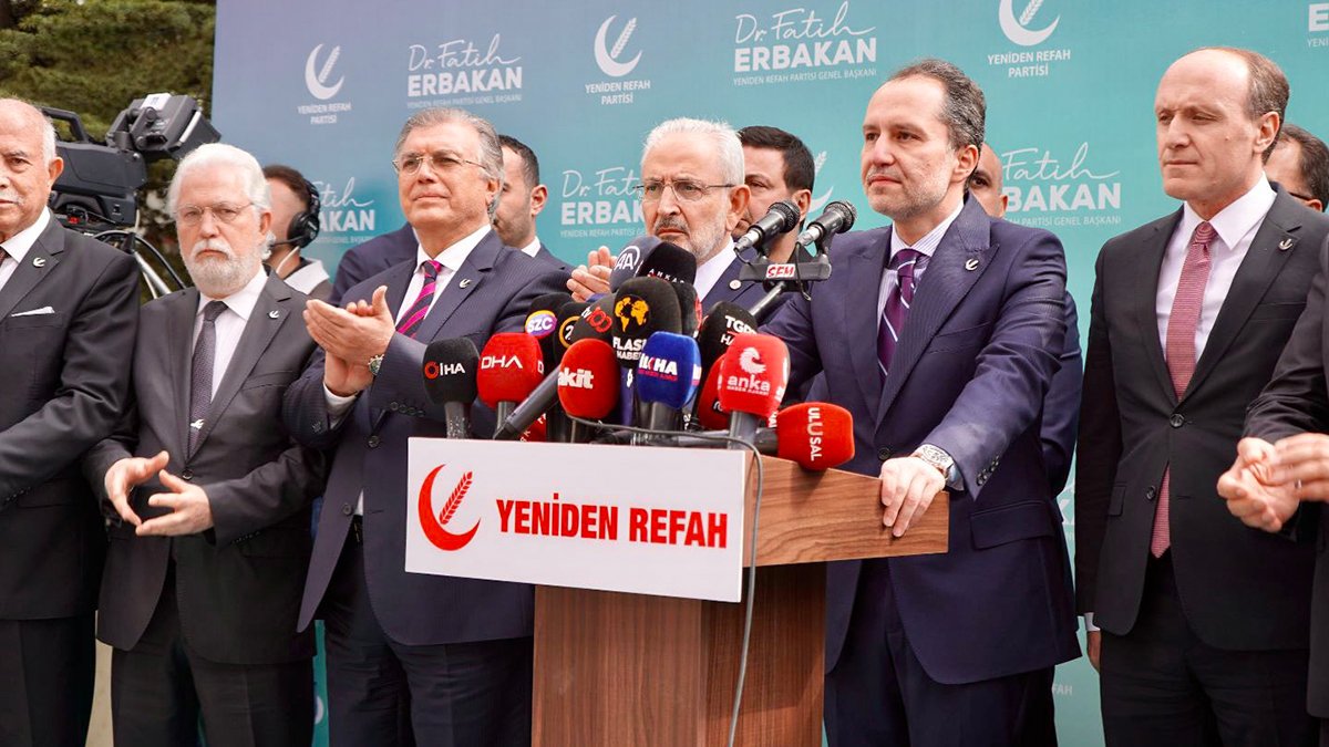 Yeniden Refah Partisi'nden 'geçici işbirliği' çıkışı: Tayyip Bey’e seçim kazandırmak zorunda değiliz