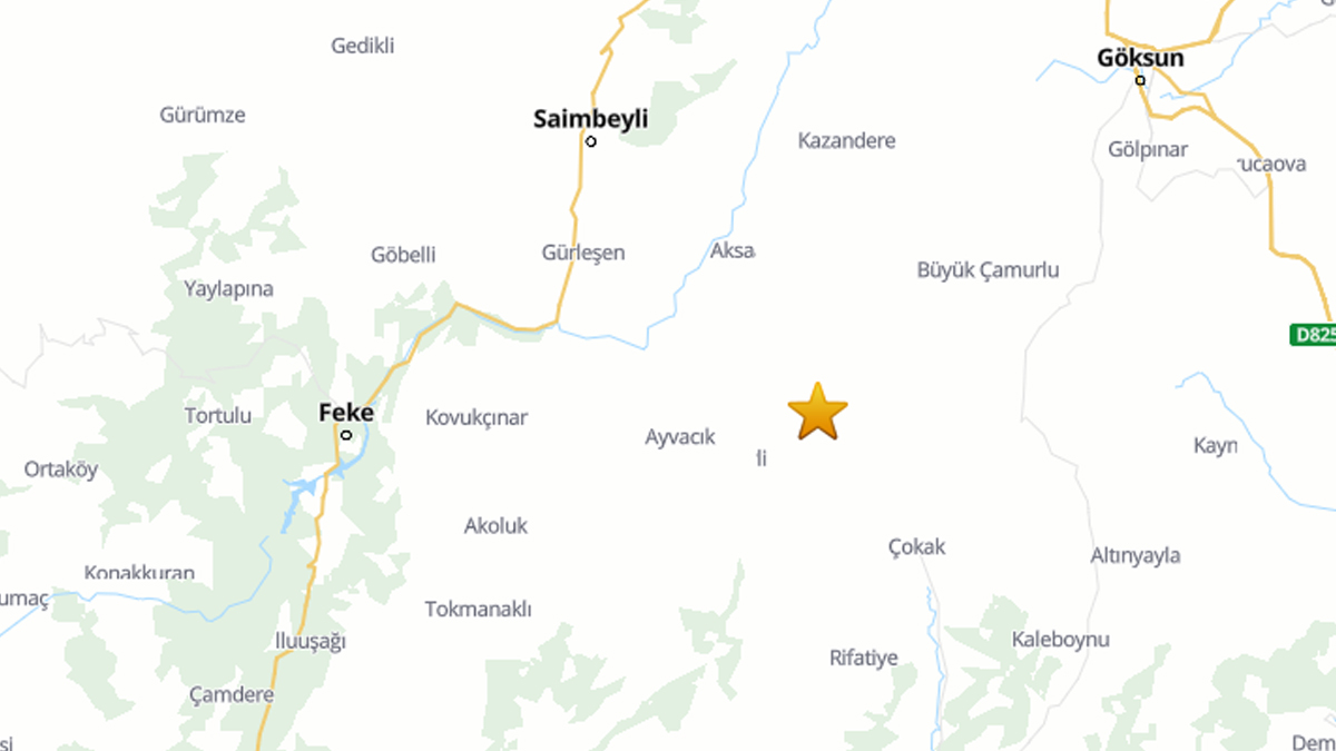 Kahramanmaraş ve Adana'da korkutan deprem | Son depremler