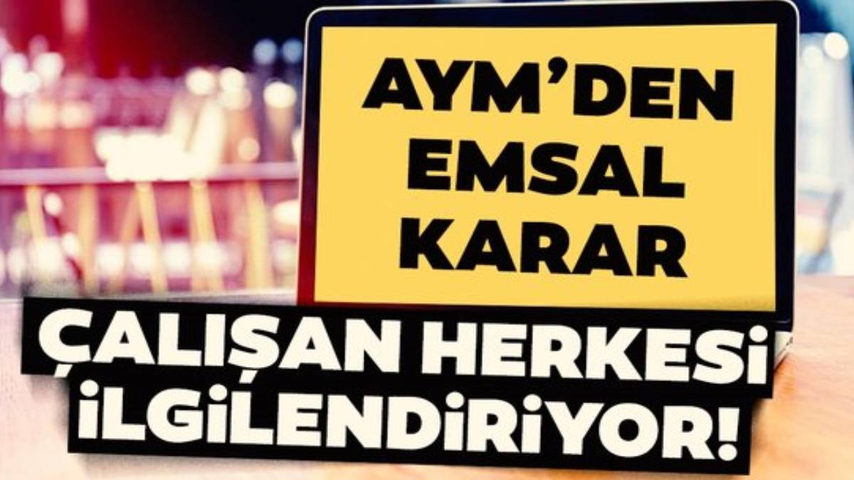 Yargıdan milyonlarca memuru sevindiren emsal karar! Anayasa Mahkemesi'nden herkesi ilgilendiren 'tayin' hükmü
