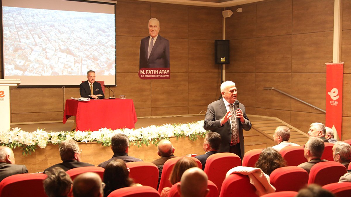 Efeler kentsel dönüşüm için toplandı