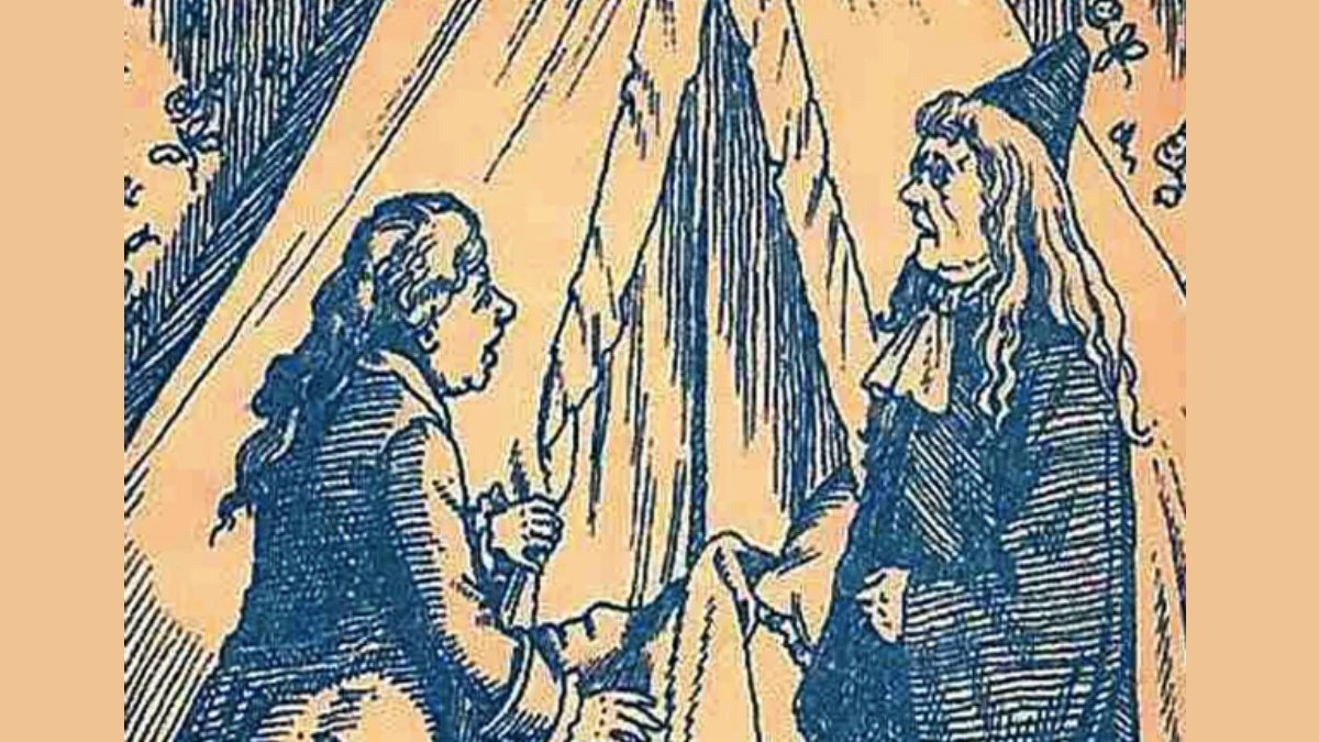 Bu eski optik illüzyon resminde 3 gizli yüz var! 13 saniyede bulabilirsen IQ seviyen en az 140 çıkıyor!