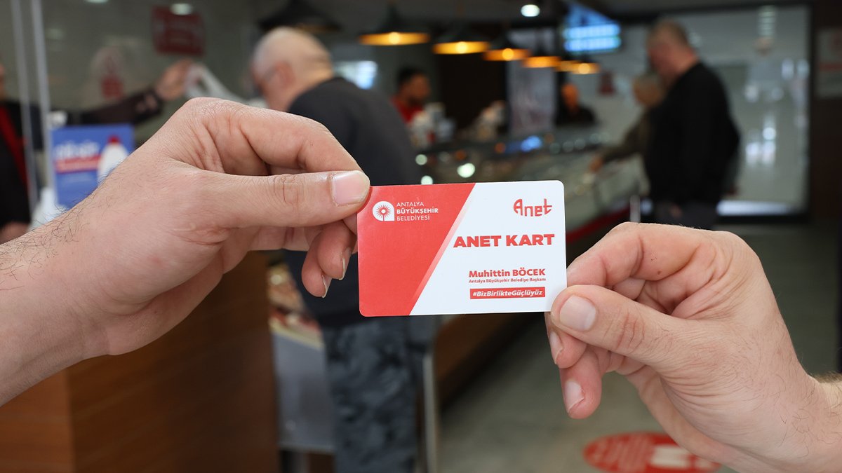 Büyükşehir, ANET Kart’la iyilik hareketi başlattı