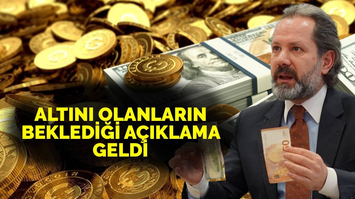 Altın fiyatlarında istikamet değişti! İslam Memiş beklenen açıklamayı yaptı: Altın bu seviden alınır mı, satılır mı?