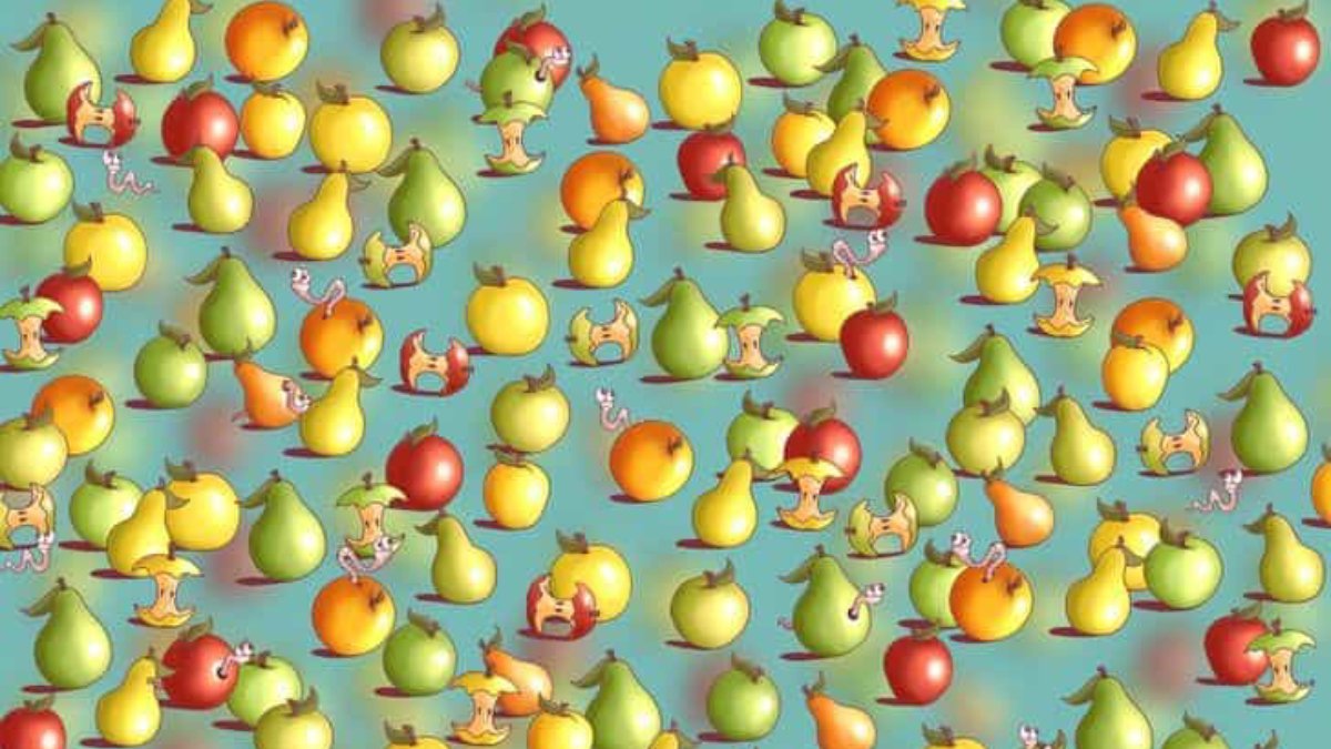 Meyvelerin arasındaki gizli limonu bulanlar 140 IQ'ya sahip! Sadece 7 saniyede bulabilir misin?